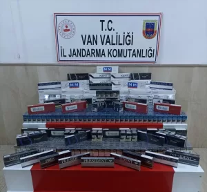 VAN (AA) – Van'da jandarma ekiplerince yürütülen kaçakçılıkla mücadele çalışmaları