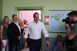 ATİNA (AA) – Yunanistan'da genel seçimler için oy kullanma işlemi