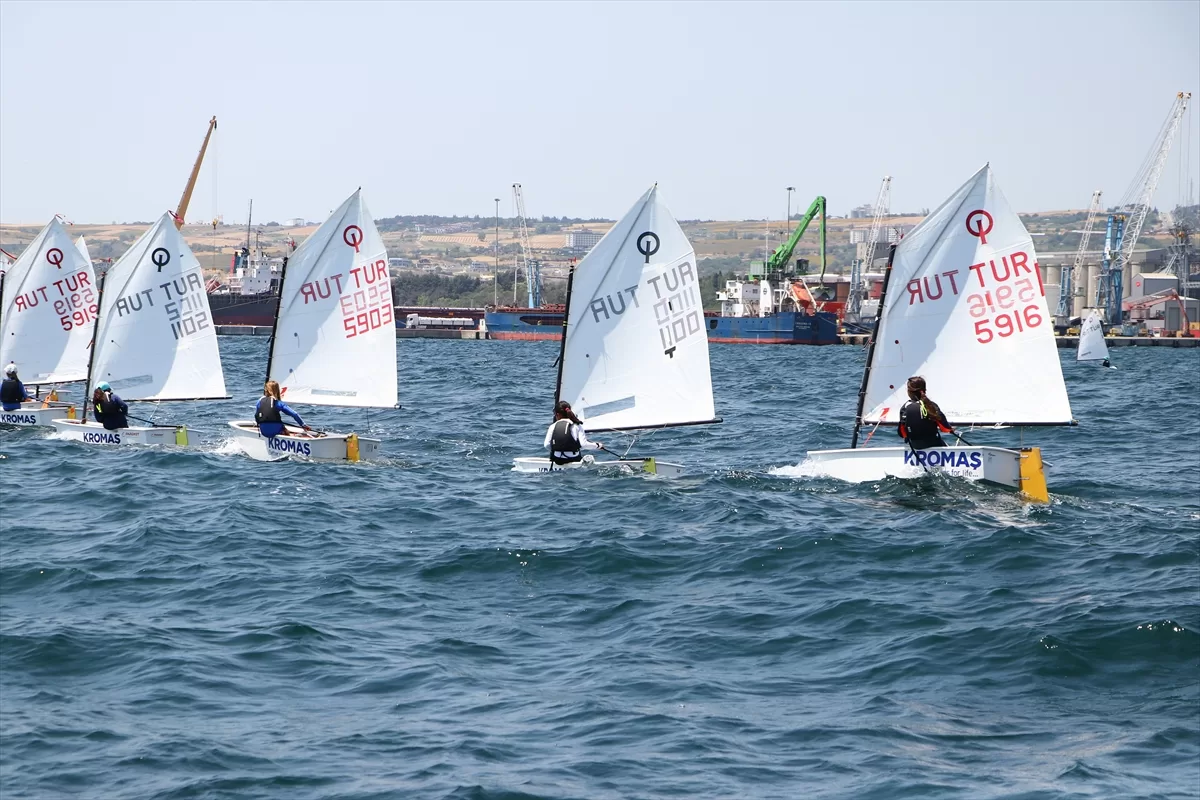 15 Temmuz Demokrasi ve Milli Birlik Günü Yelken Yarışları, Tekirdağ'da başladı
