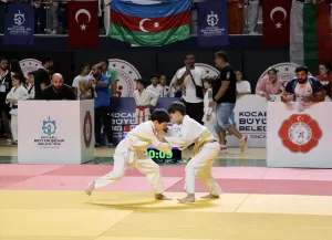 KOCAELİ (AA) – Kocaeli'de düzenlenen 3. Uluslararası Judo Turnuvası, 16