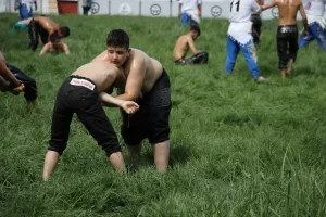 EDİRNE (AA) – 662. Tarihi Kırkpınar Yağlı Güreşleri'nde rakibinden 58