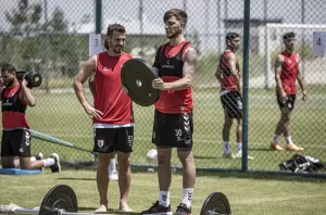 ERZURUM (AA) – MUHAMMET MUTAF – Yılport Samsunspor'un altyapısından yetişen