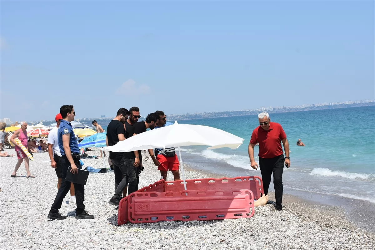 Antalya'ya tatile gelen genç denizde boğuldu