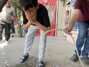 İSTANBUL (AA) – Arnavutköy’de oturan bazı kişiler, kokan ve rengi