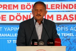 HATAY (AA) – Çevre, Şehircilik ve İklim Değişikliği Bakanı Mehmet