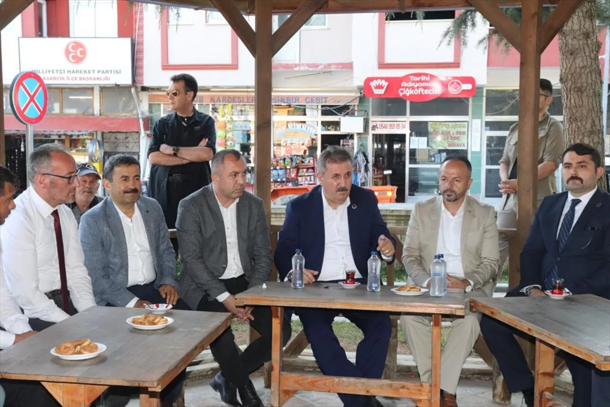 BBP Genel Başkanı Destici, Samsun'da taziye ziyaretinde bulundu