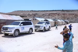 İDLİB (AA) – Birleşmiş Milletlerden (BM) bir heyet, Suriye'ye sınır