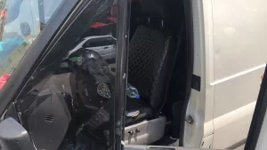 BURSA (AA) – Bursa'nın Osmangazi ilçesinde park yeri nedeniyle çıkan