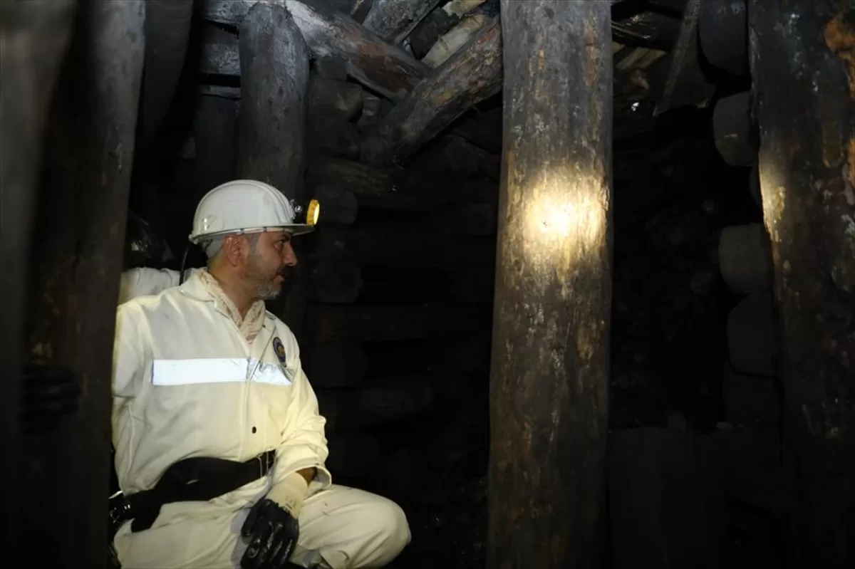 Çalışma ve Sosyal Güvenlik Bakan Yardımcısı Aydın, maden ocağına indi