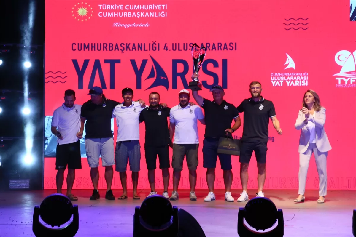 Cumhurbaşkanlığı 4. Uluslararası Yat Yarışı ilk etabı ödül töreniyle sona erdi