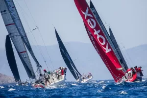 MUĞLA (AA) – Cumhurbaşkanlığı 4. Uluslararası Yat Yarışları'nın ilk etabı