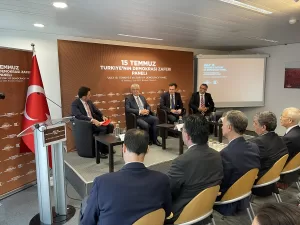 BRÜKSEL (AA) – Cumhurbaşkanlığı İletişim Başkanlığı, Belçika'nın başkenti Brüksel'de "15