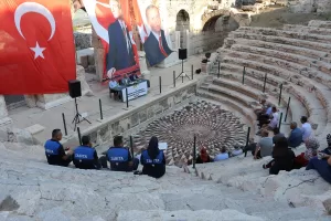 BURDUR (AA) – Burdur'un Gölhisar ilçesindeki Kibyra Antik Kenti'nde bulunan