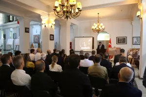 TİFLİS (AA) – Türkiye'nin Tiflis Büyükelçiliğinde, 15 Temmuz Demokrasi ve