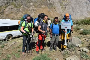 HAKKARİ (AA) – Türkiye Dağcılık Federasyonu (TDF) tarafından düzenlenen ve