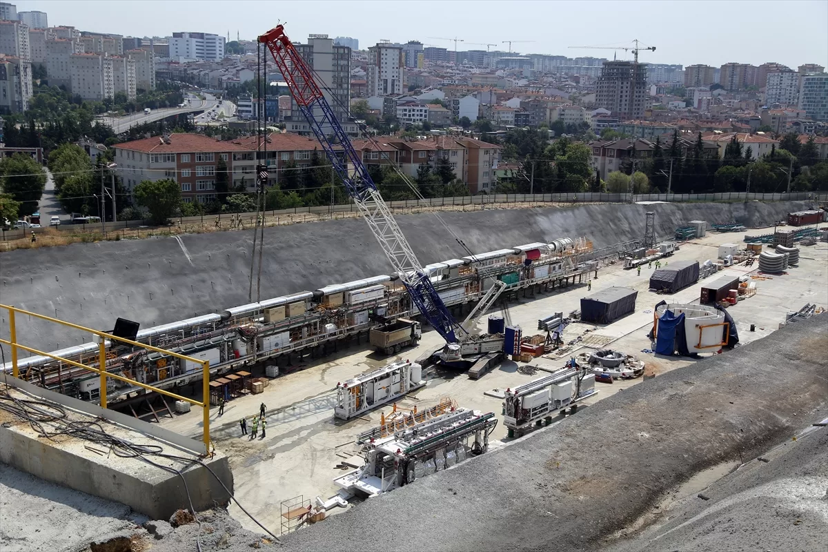 Halkalı-Kapıkule Hızlı Tren Projesi'nin üçüncü fazında tünel açma çalışmaları başladı