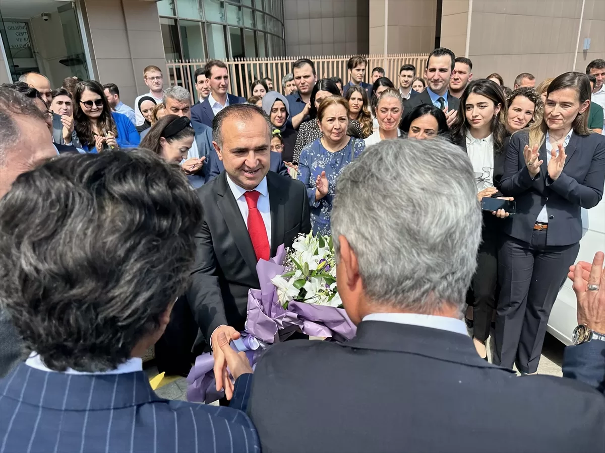 HSK Genel Sekreterliğine atanan Öztürk için Bakırköy Adliyesi'nde veda töreni düzenlendi