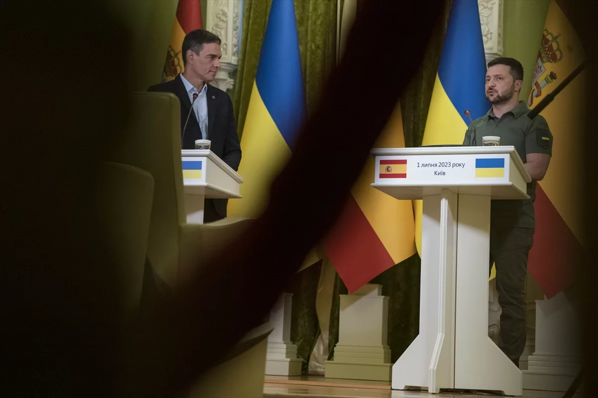 İspanya Başbakanı Sanchez, AB dönem başkanlığına Kiev ziyareti ile başladı
