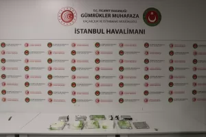 ANKARA (AA) – Ticaret Bakanlığı Gümrük Muhafaza ekiplerince İstanbul Havalimanı'nda