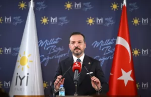 ANKARA (AA) – İYİ Parti Basın Sözcüsü Kürşad Zorlu, Türkiye'nin