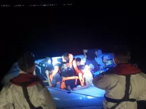 İZMİR (AA) – İzmir'in Dikili ilçesi açıklarında Yunanistan unsurlarınca Türk