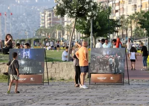 İZMİR (AA) – İzmir'de, Cumhurbaşkanlığı İletişim Başkanlığı tarafından, 15 Temmuz