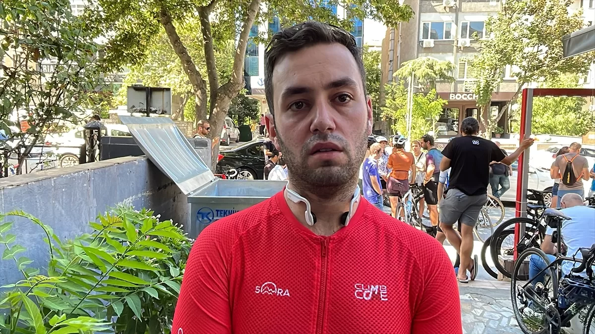 Kazada ölen bisiklet sürücüsü Güzelgün’ün arkadaşlarından protesto gösterisi