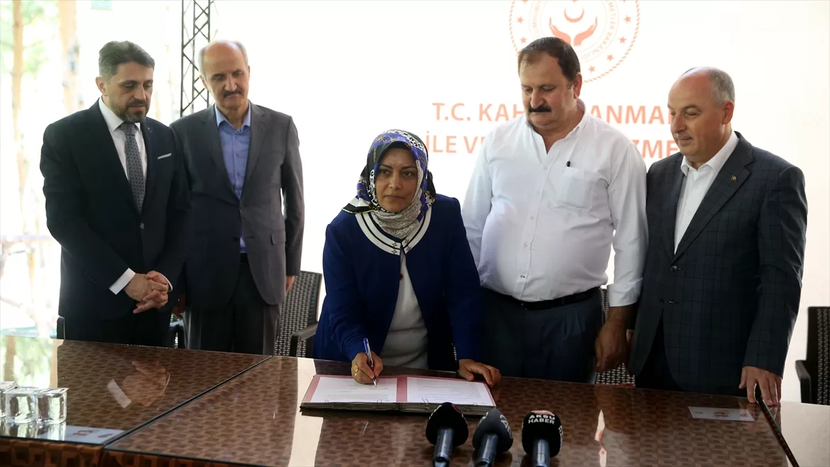 Kahramanmaraş'ta “Rehber Koruyucu Aile Hizmet Sözleşmesi” imzalandı