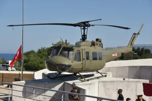 LEFKOŞA (AA) – Kıbrıs Barış Harekatı'nda görev yapan askeri helikopter,