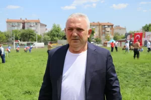 EDİRNE (AA) – SALİH BARAN – Tarihi Kırkpınar Yağlı Güreşleri'nde