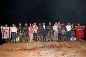 LEFKOŞA (AA) – Kıbrıs Barış Harekatı'nın 49. yıl dönümü kutlamaları