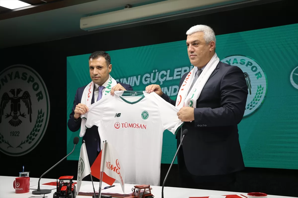 Konyaspor'un yeni sezondaki isim ve forma sponsoru TÜMOSAN oldu