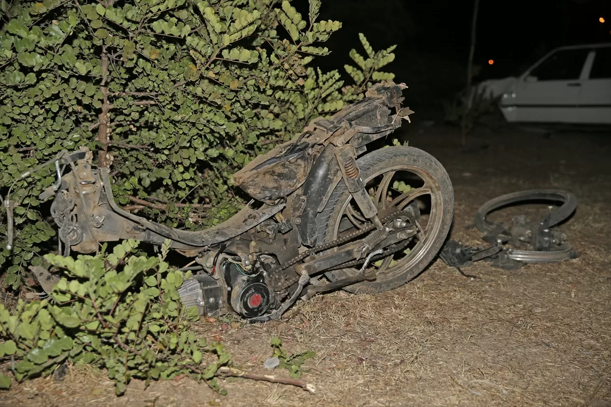 Muğla'da otomobille çarpışan motosikletin 15 yaşındaki sürücüsü öldü