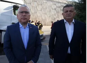 SİVAS (AA) – Sivas'ta taksi ile kamyonun çarpışması sonucu meydana