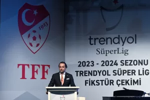 İSTANBUL (AA) – Trendyol Süper Lig'de 2023-2024 fikstür çekimi gerçekleşti.