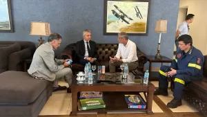 GÜMÜLCİNE (AA) – Türkiye'nin, Yunanistan’da devam eden orman yangınlarıyla mücadele