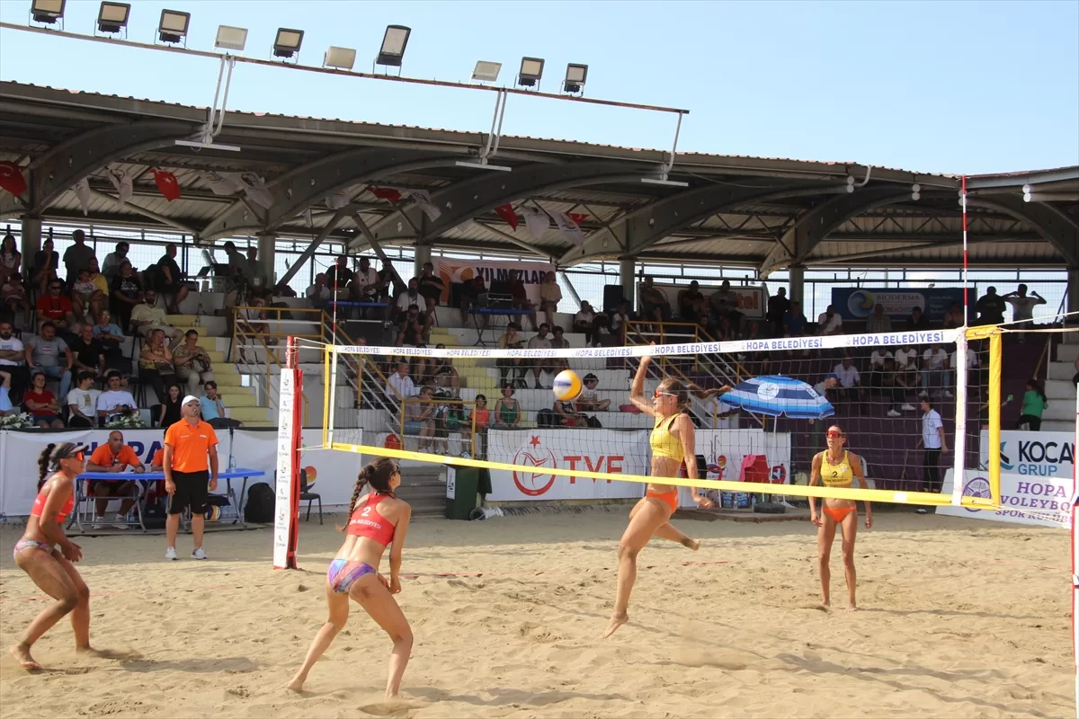 TVF Pro Beach Tour Hopa Etabı tamamlandı