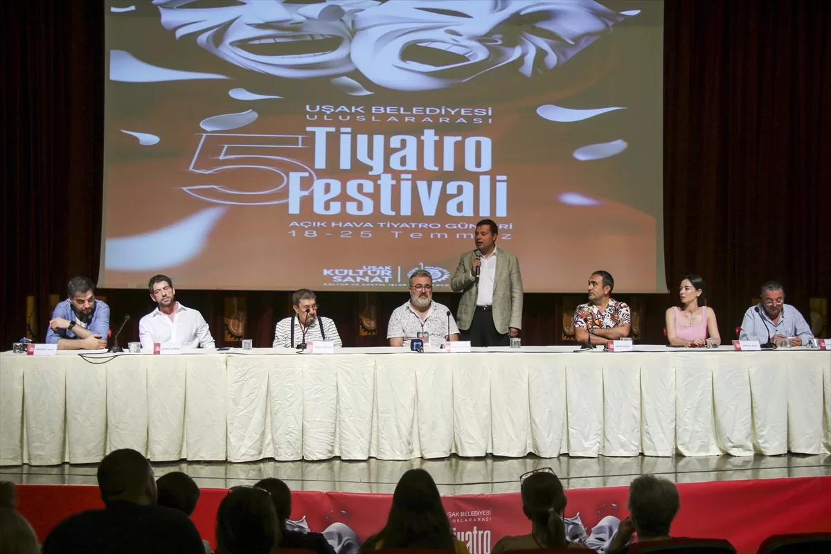 Uşak'ta 5. Uluslararası Tiyatro Festivali başladı