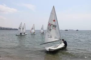 TEKİRDAĞ (AA) – Türkiye Yelken Federasyonunun (TYF) düzenlediği ILCA 4