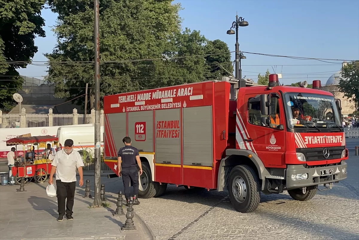 Yerebatan Sarnıcı Müzesi'nde koku nedeniyle inceleme yapıldı