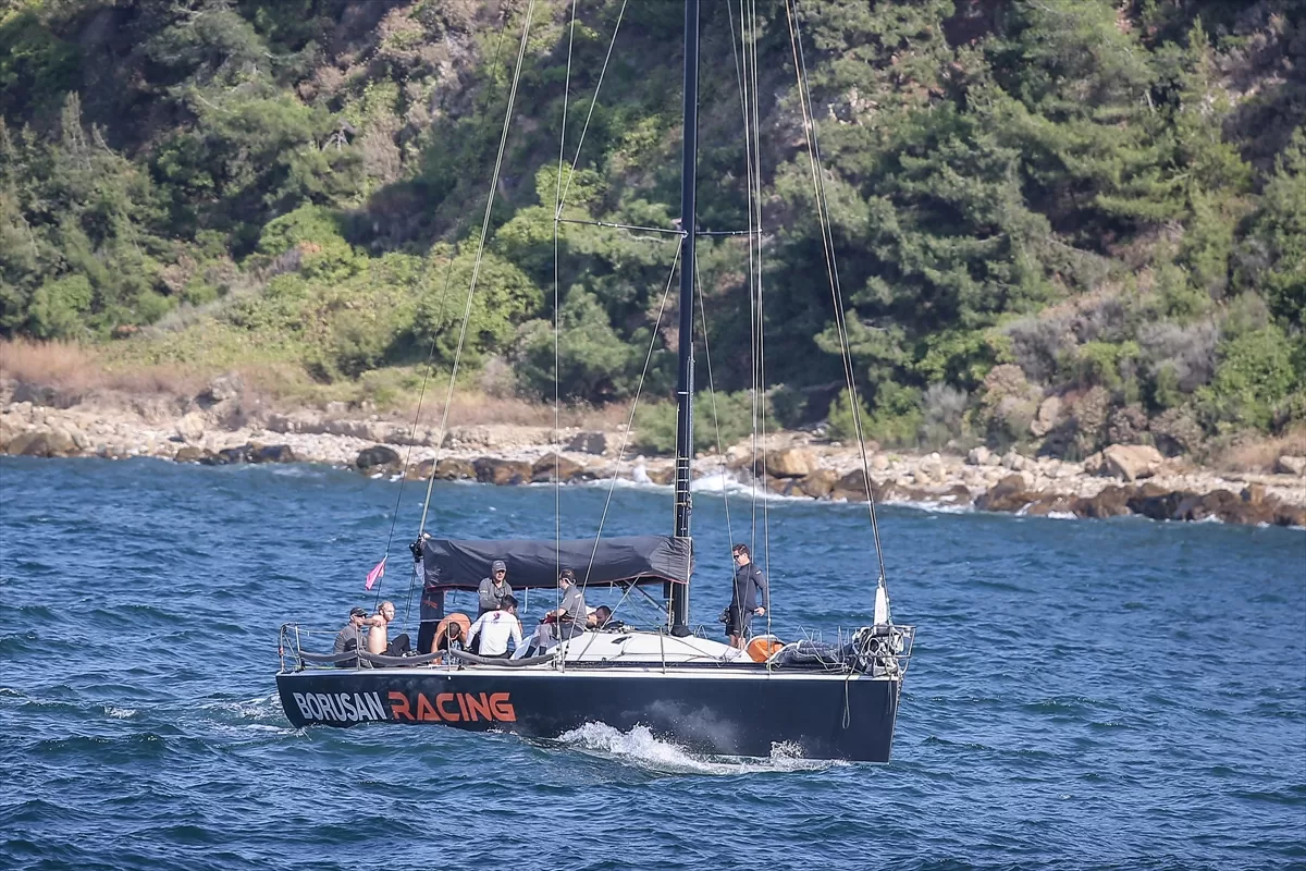 11. TAYK-Eker Olympos Regatta Yelken Yarışı'nın Tirilye etabı tamamlandı