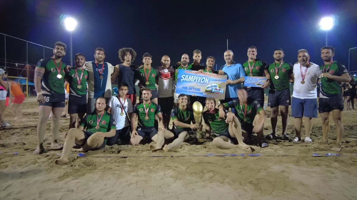5'li Plaj Ragbi Türkiye Şampiyonası, Kocaeli'de yapıldı