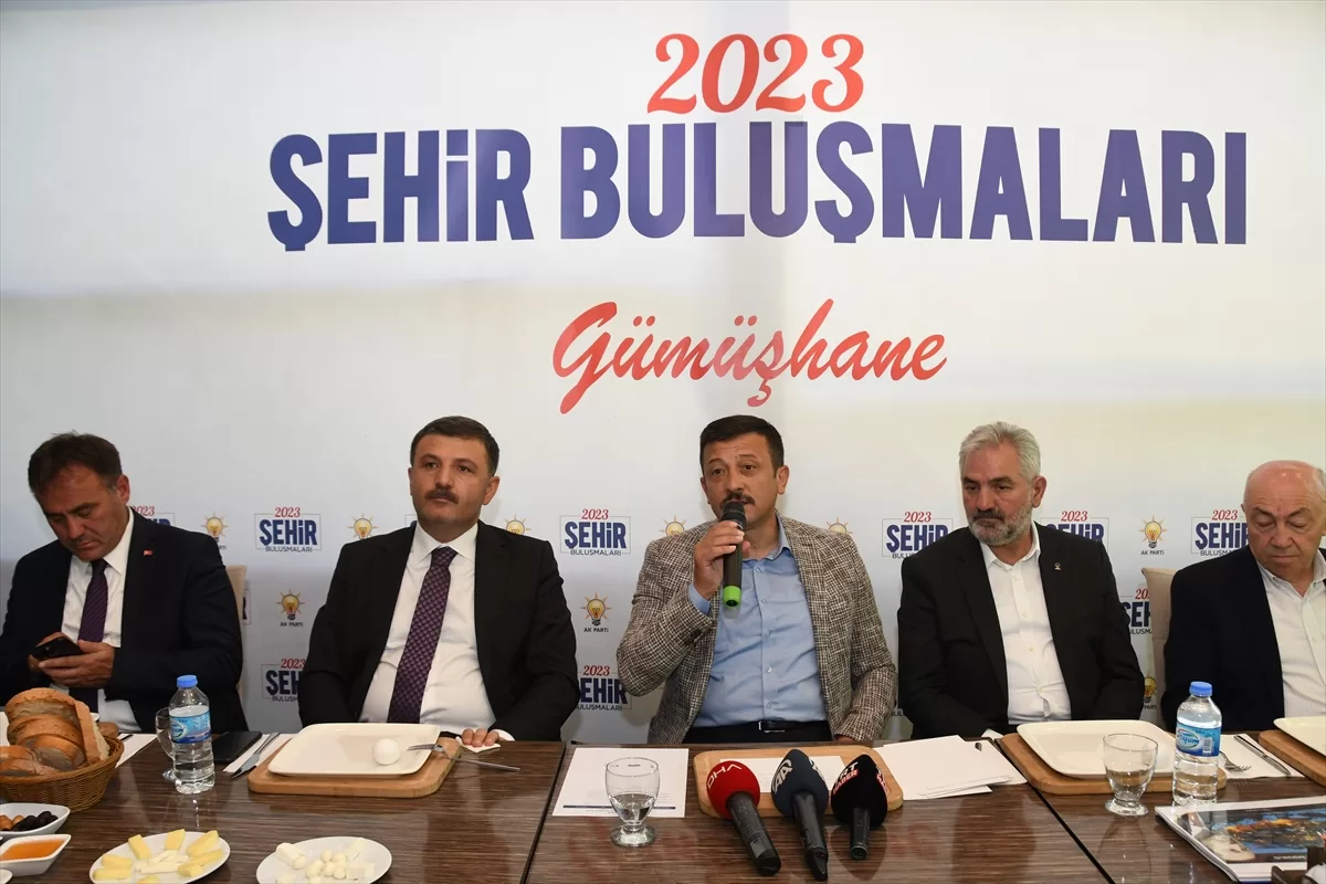 AK Parti Genel Başkan Yardımcısı Dağ, Gümüşhane'de konuştu: