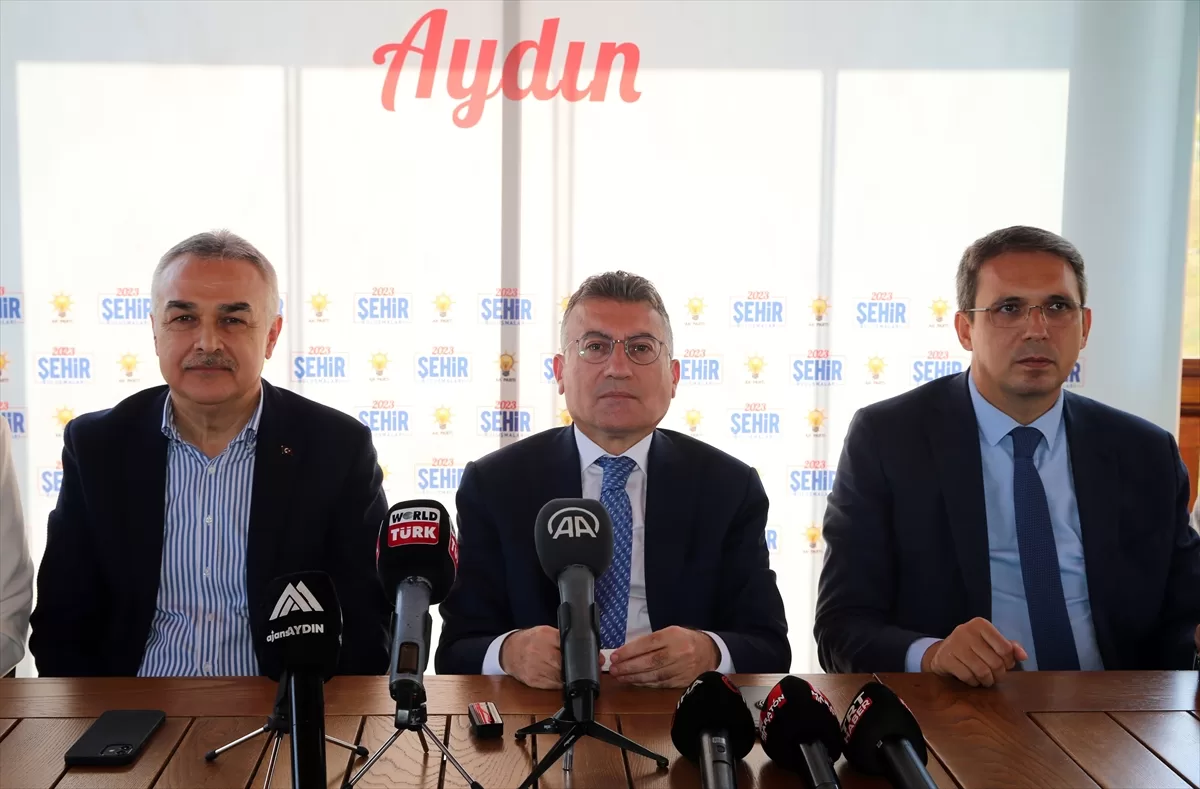 AK Parti'li Güler “Aydın'da Şehir Buluşmaları” etkinliğinde konuştu: