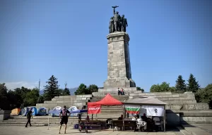 SOFYA (AA) – Bulgaristan'da başkent Sofya'nın merkezinde eski Sovyetler Birliği