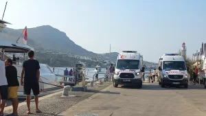 MUĞLA (AA) – Deniz kazası geçiren Ali Sabancı ve eşi