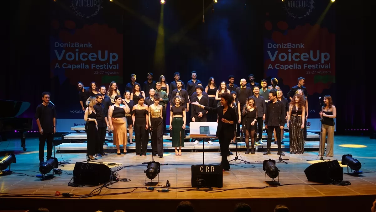 “DenizBank VoiceUp A Capella Festivali” başladı