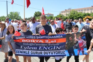 EDİRNE (AA) – 17 Yaş Altı Dünya Güreş Şampiyonası'nda gümüş