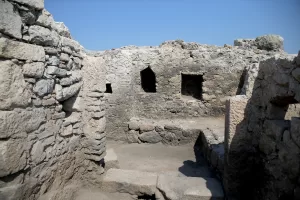 MUĞLA (AA) – ALİ RIZA AKKIR- Muğla'daki Fethiye Kalesi kazısında