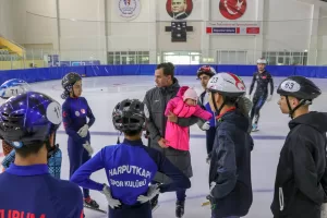 ERZURUM (AA) – İLHAMİ ERKILIÇ – Erzurum'da kısa kulvar sürat